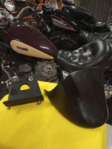 Bico de pato Spoiler Harley Davidson