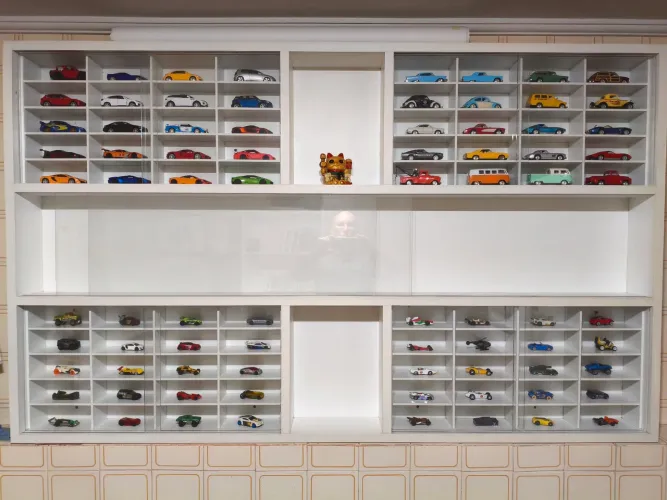 Coleção Miniaturas de Carrinhos + Painel 