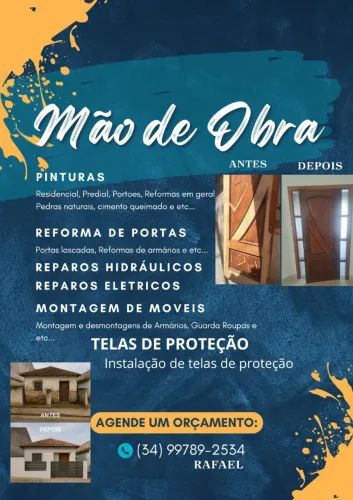 Reformas pintura em geral 