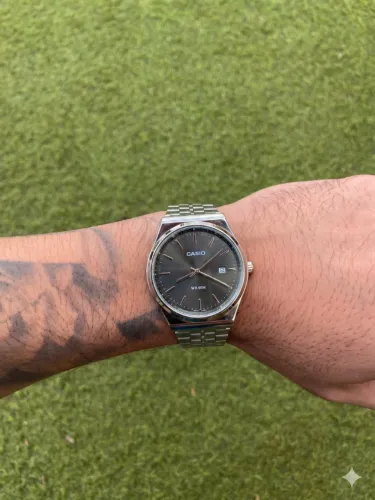 Relógio Casio Prata e preto