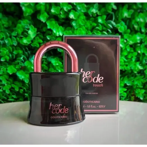 Hercode touch 50ml boticário fracionado em 13 frascos originais