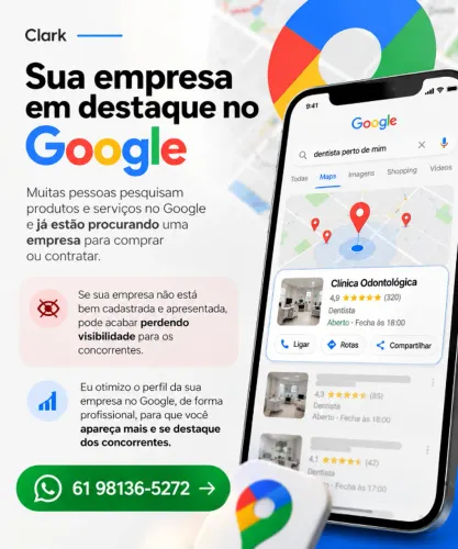Otimização de perfis no Google meu negócio