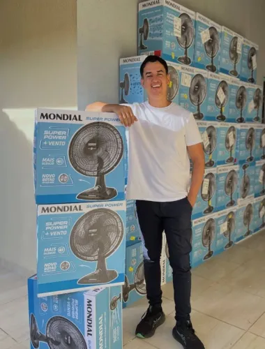 Ventilador mondial novo na caixa a pronta entrega