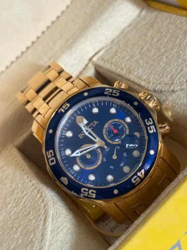 Relógio invicta pro diver 0073 ORIGINAL AZUL NA CAIXA