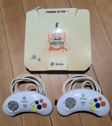 Mega drive 4 tectoy guitar idol 