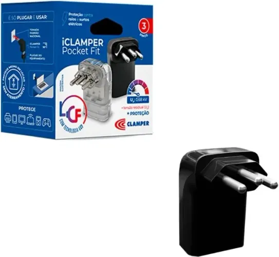 Protetor Eletrônico iCLAMPER Pocket Fit - Novo | Eletrolink