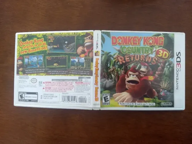 Jogo Donkey Kong Country Returns Nitendo 3DS