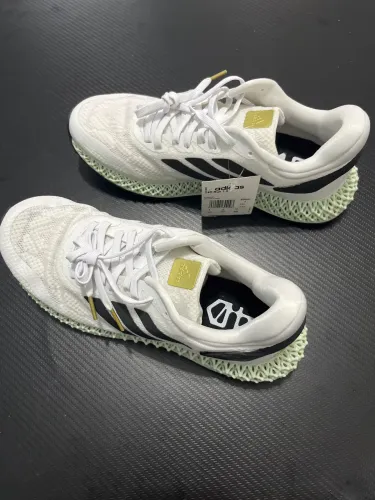 Tênis Adidas 4D Run 1.0 EG6264 Branco Preto US 8.5 BR 40