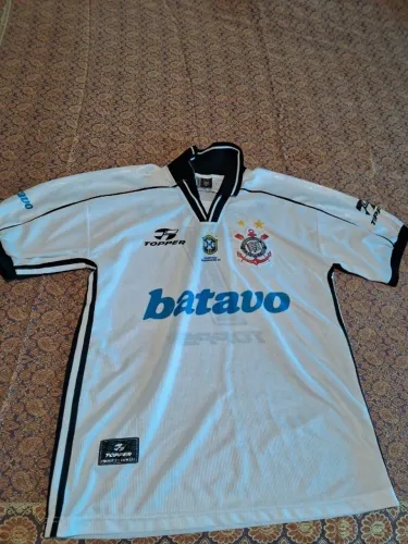 Camiseta Oficial Corinthians Batavo 1999 Tamnho G