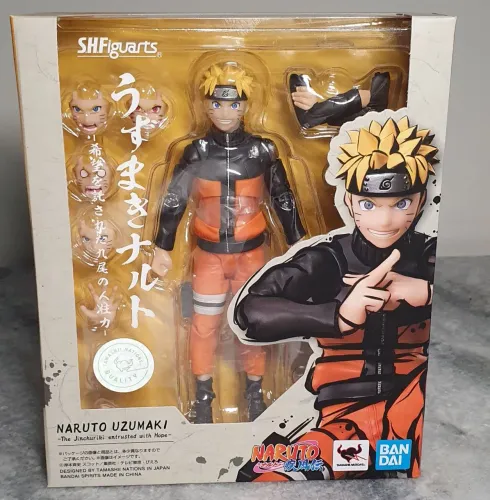 Naruto Uzumaki Shfiguarts original lacrado bandai
