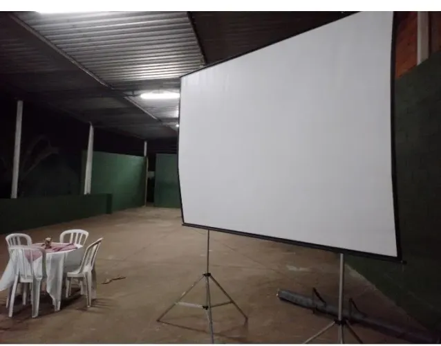 tela de projeção