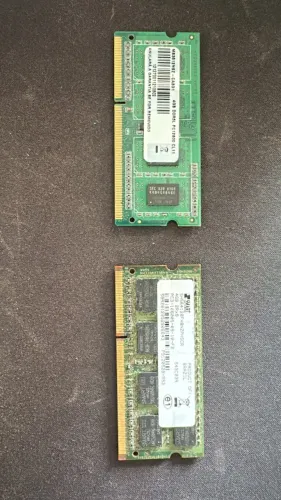 2 x 4gb ddr3 memória ram notebook