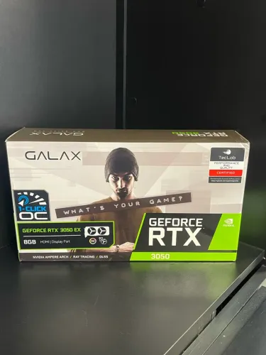 PLACA DE VÍDEO RTX 3050 8GB GALAX