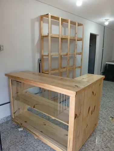 Expositor para loja e comércio Marcenaria e carpintaria Monte sua loja completa