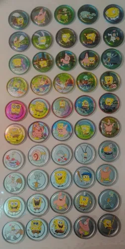Tazos Bob esponja - Completo
