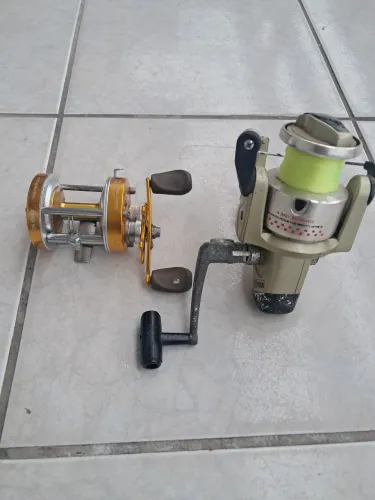Molinete e carretilha