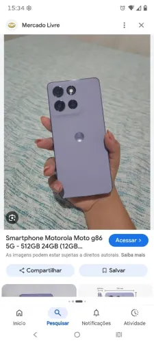 Troco moto g86 512/12 completo