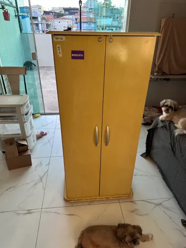 Sapateira multiuso com chave