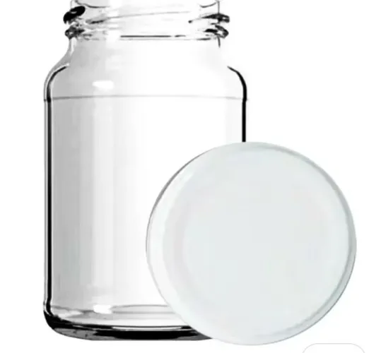 Pote de vidro sem tampa - 500ml