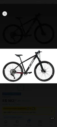 Bicicleta KWS XLT 100<br>