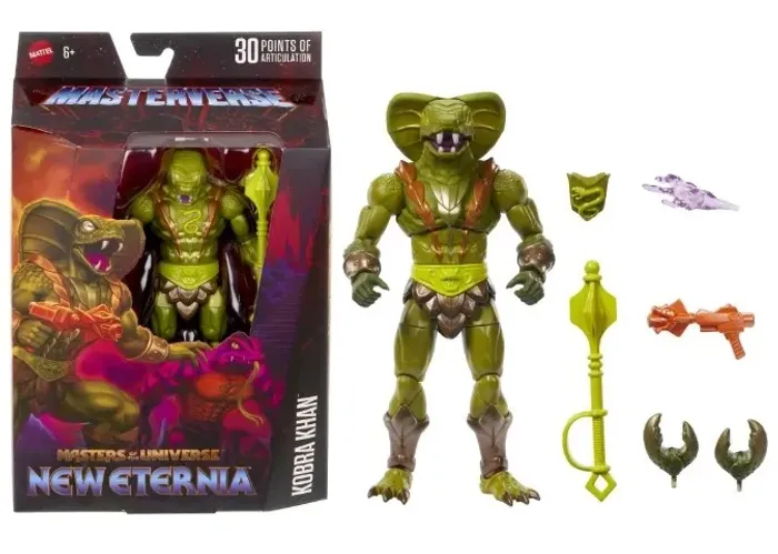 Masters of the Universe Masterverse New Eternia Kobra Khan Lacrado Raro
