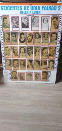 Antiguidade coleção atores do cinema 