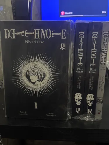 Death note Coleção principal (Vol. 1 ao 6) + Volume Extra (Short Stories).