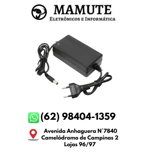 Fonte De Alimentação 12v 5a Para Led E Cftv Eletronica