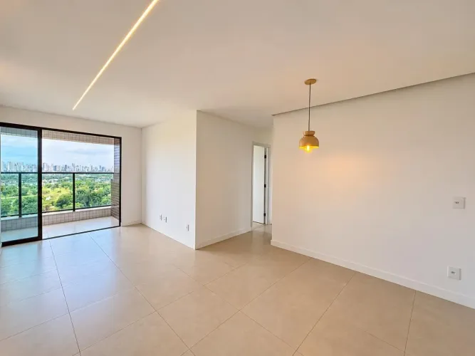 Apartamento com 3 quartos para alugar, 70 m² por R$ 4.500/mês - Caxangá - Recife/PE