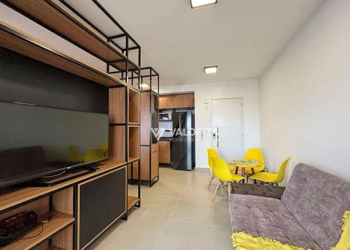 Apartamento com 1 dormitório para alugar, 47 m² por R$ 4.300,00/mês - Parque Campolim - So