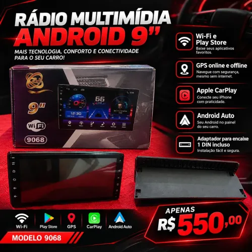 Rádio multimídia automotiva 