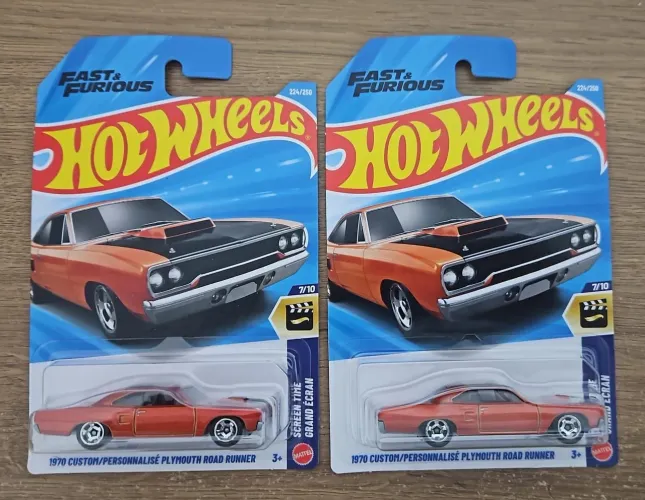 Hotwheels Plymouth Road Runner Velozes e furiosos com 2