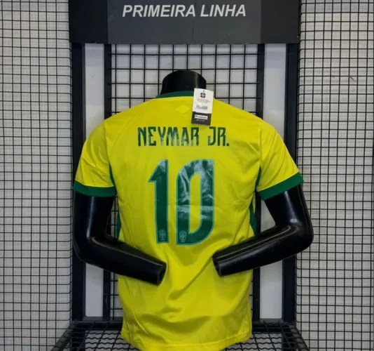 Camisa Neymar amarela 