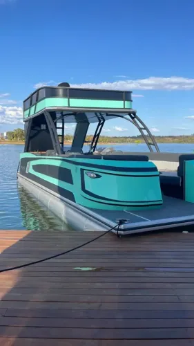 Pontoon Solara Double Deck Mercury 300 Hp Completo!
