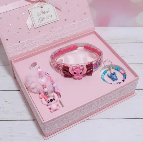 Kit presente Stitch e Angel