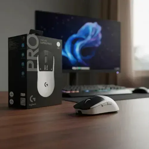 Mouse Gamer Sem Fio Logitech G Pro X 2 Superstrike Lightspeed 44000 DPI Ultra Leve 61g Pro