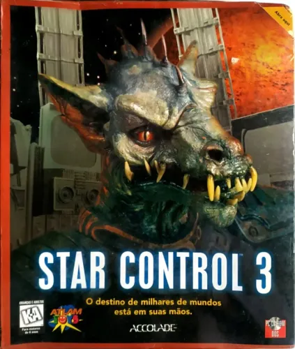 cd de jogos star control 3 alienigenas lacrado de fabrica 87cx