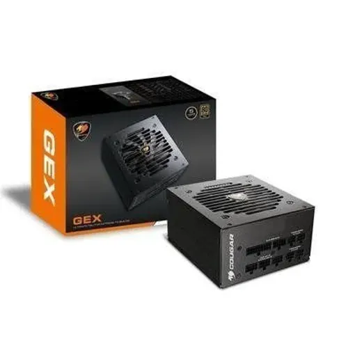 Fonte Cougar GEX 750, 750W, 80 Plus Gold, PFC Ativo, Full Modular