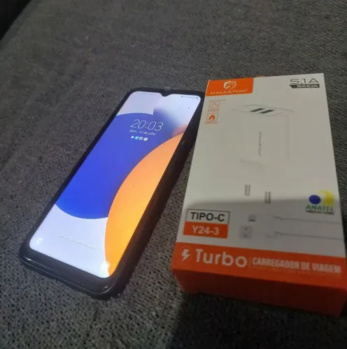 Samsung A035M 64gb, 2 chips por R$300,00
