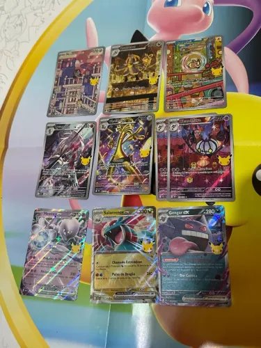 SET CARTAS POKEMON 30 ANOS