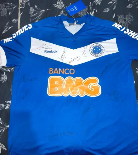 CAMISA AUTOGRAFADA DO CRUZEIRO NOVA CON ETIQUETA