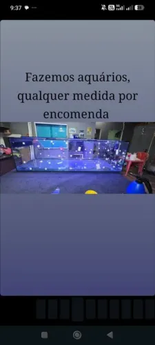 Aquário qualquer medida( novos)
