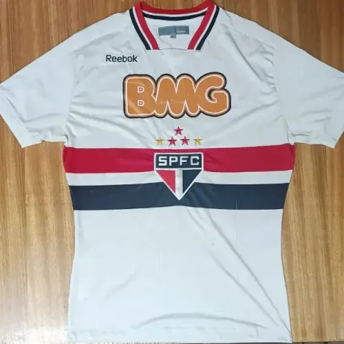 camisa original 2011 são paulo fc branca reebok tamanho m spfc 2012