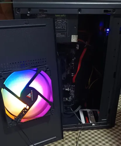 COMPUTADOR COM HD SSD E COOLER RGB GABINETE ZERO