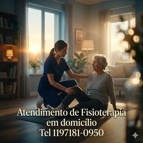 Atendimento de Fisioterapia em domicílio