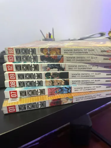 Coleção de mangas one punch man 