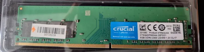 Memoria ram 8gb DDR4 - CRUCIAL