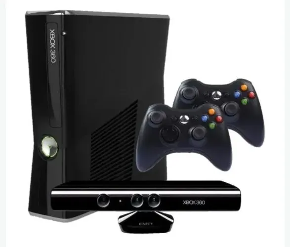 vendo X box 360 com 2 controles