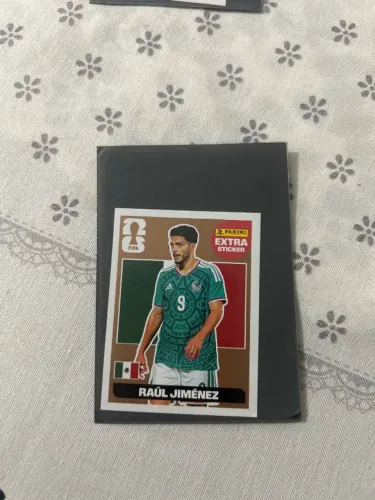 Figurinha Raul Jiménez Copa do Mundo 2026