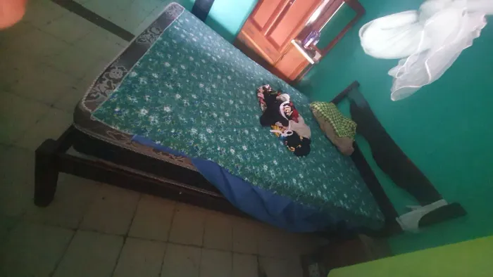 Cama de madeira